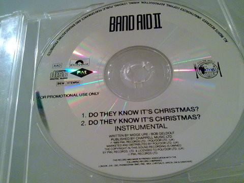 Band Aid II – Do They Know It's Christmas? (1989, DFI Pressing