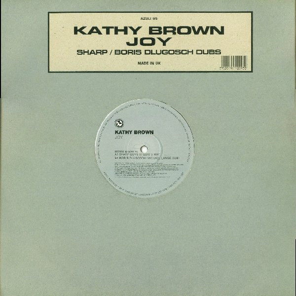 Kathy Brown – Joy (1999, Vinyl) - Discogs