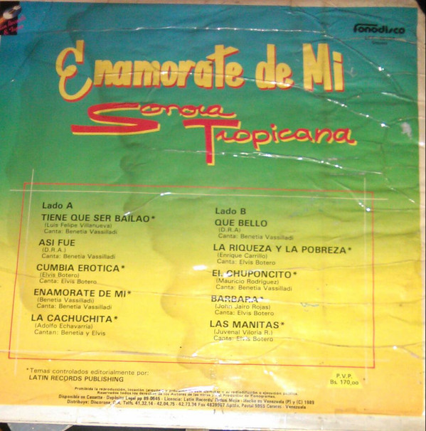 lataa albumi Sonora Tropicana - Enamorate De Mi