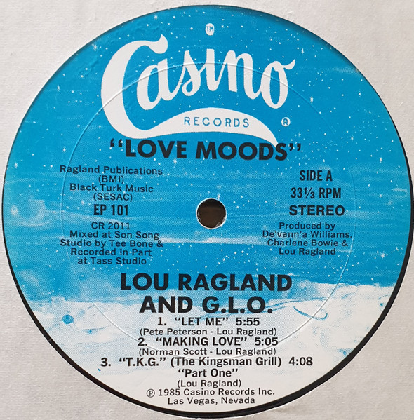 Lou Ragland And G.L.O. – Love Moods (1985, Vinyl) - Discogs