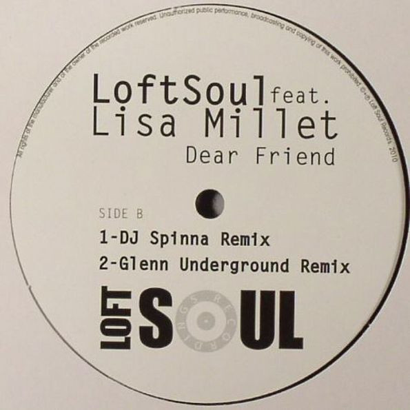 télécharger l'album Loftsoul Feat Lisa Millett - Dear Friend
