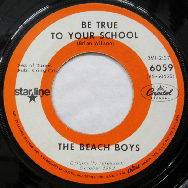 The Beach Boys – Be True To Your School / In My Room (Scranton