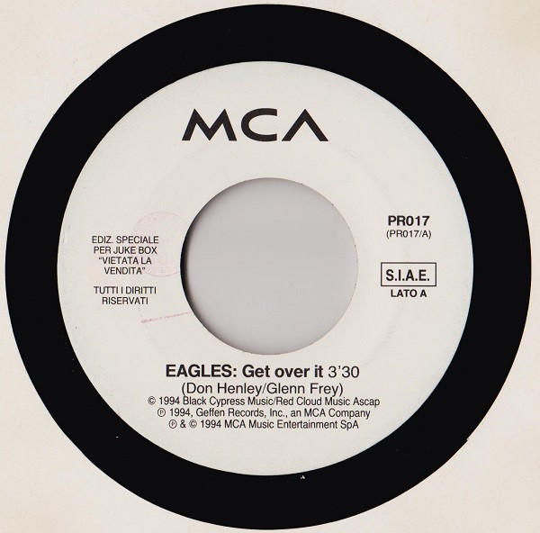 Eagles / CJ Lewis – Get Over It / Best Of My Love (Radio Mix