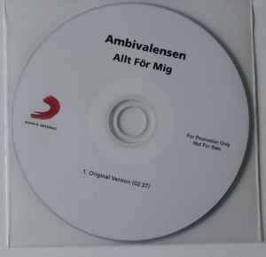 Ambivalensen - Allt För Mig album cover