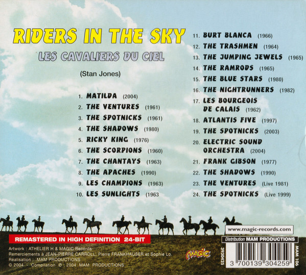 Album herunterladen Various - Riders In The Sky Mania Les Cavaliers Du Ciel