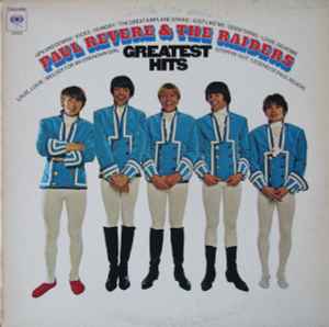 Paul Revere & The Raiders - Greatest Hits album cover
