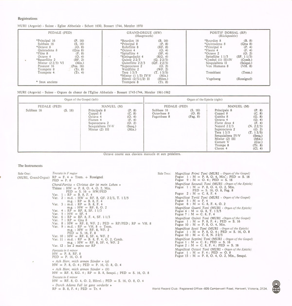 baixar álbum Johann Pachelbel, MarieClaire Alain - The Encyclopaedia Of The Organ Volume Forty