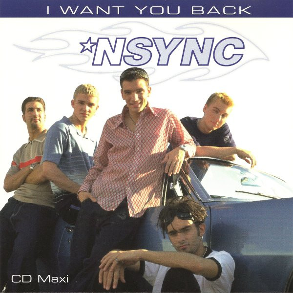 NSYNC I WANT YOU BACK H1 1 Track Promo CD Single Picture Sleeve BMG 