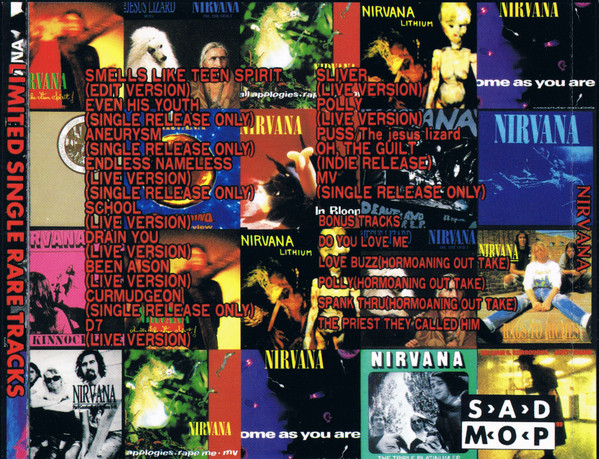 ladda ner album Nirvana - Limited Single Rare Tracks
