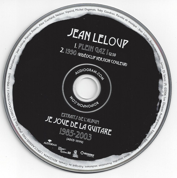 Album herunterladen Jean Leloup - Plein Gaz