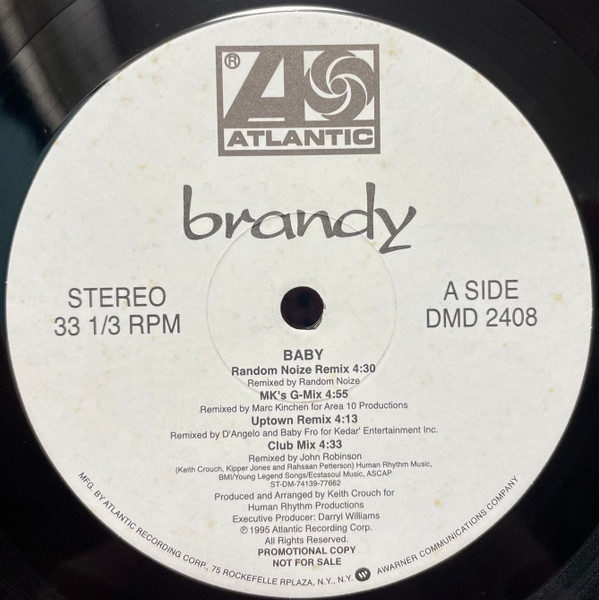 Brandy - Baby | Releases | Discogs