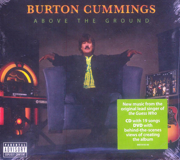 Burton Cummings Above The Ground 2008 CD Discogs