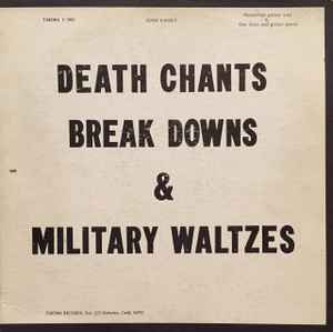 John Fahey - Volume 2 / Death Chants, Breakdowns & Military Waltzes album cover