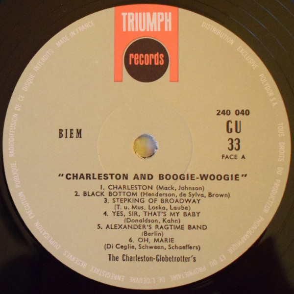 baixar álbum Charleston Hot Peppers, The CharlestonGlobetrotter's - Charleston And Boogie Woogie