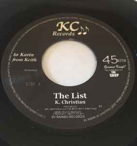 Keith Christian - The List album cover