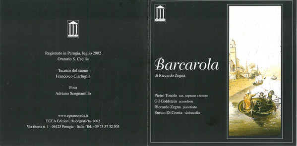 baixar álbum Riccardo Zegna - Barcarola