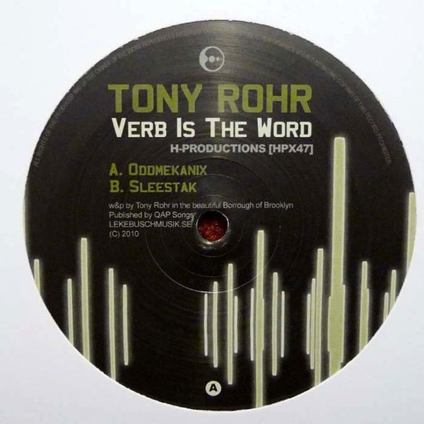 baixar álbum Download Tony Rohr - Verb Is The Word album