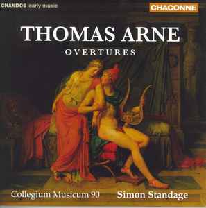 Thomas Arne -  Overtures album cover