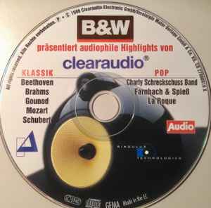 Various - B&W Präsentiert Audiophile Highlights Von Clearaudio