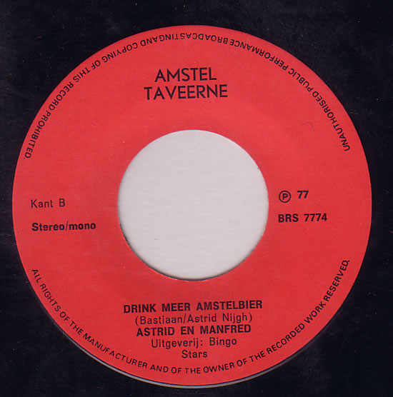 descargar álbum Download Astrid En Manfred - In De Amstel Taveerne Drink Meer Amstelbier album