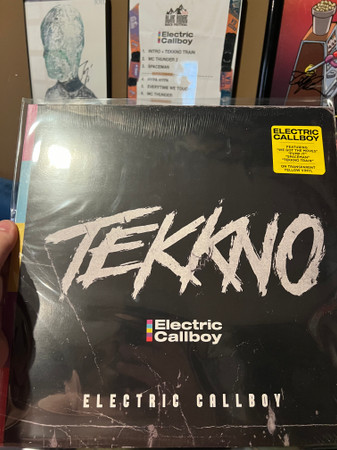 Electric Callboy – Tekkno (2024, Yellow [Transparent/Highlighter 
