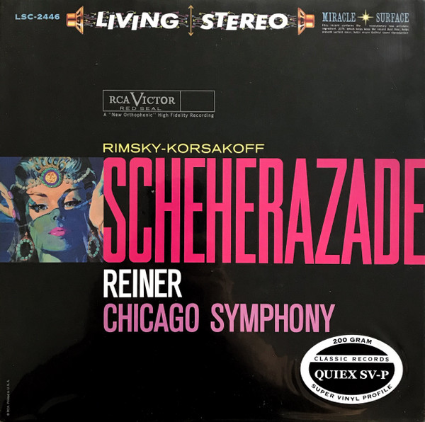 Rimsky-Korsakoff / Reiner, Chicago Symphony – Scheherazade (200g 