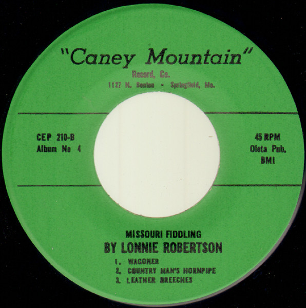télécharger l'album Lonnie Robertson - Missouri Fiddling Album No 4