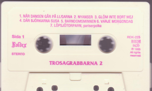 lataa albumi Trosagrabbarna Mé Elisabeth Lord - Trosagrabbarna 2