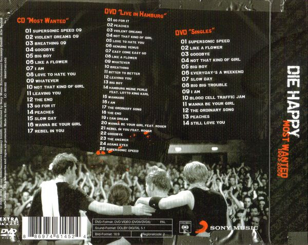 Album herunterladen Die Happy - Most Wanted 1993 2009