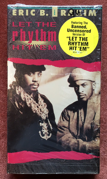 Eric B. & Rakim – Let The Rhythm Hit 'Em (1990, VHS) - Discogs