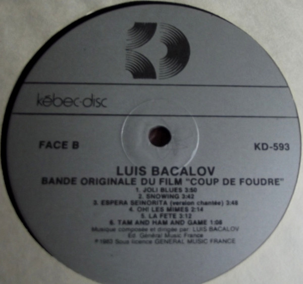 baixar álbum Luis Bacalov - Coup De Foudre