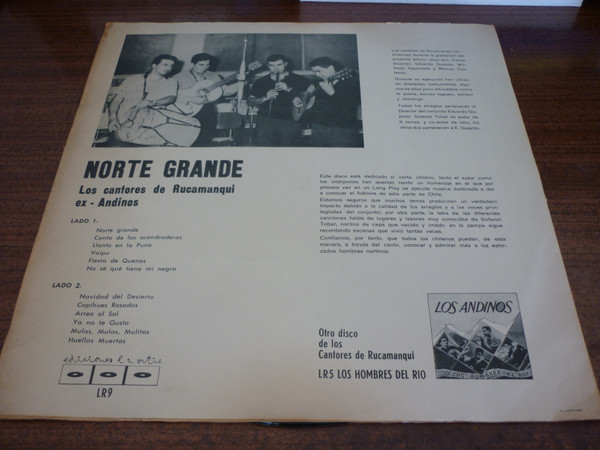 Album herunterladen Los Cantores De Rucamanqui - Norte Grande