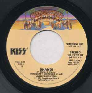 Kiss - Shandi album cover