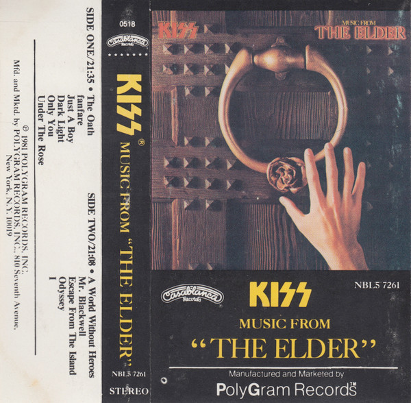 Kiss – (Music From) The Elder (1981, Cassette) - Discogs