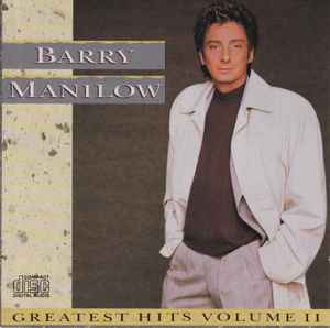 Barry Manilow - Greatest Hits Volume II album cover