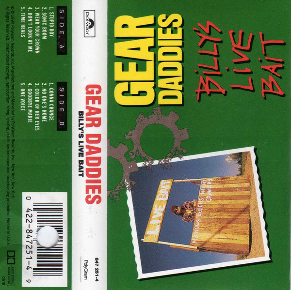 Gear Daddies – Billy's Live Bait (1990, CD) - Discogs