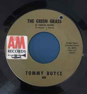 Tommy Boyce - The Green Grass (Is Turning Brown)/ Sunday,The Day Before Monday  album cover