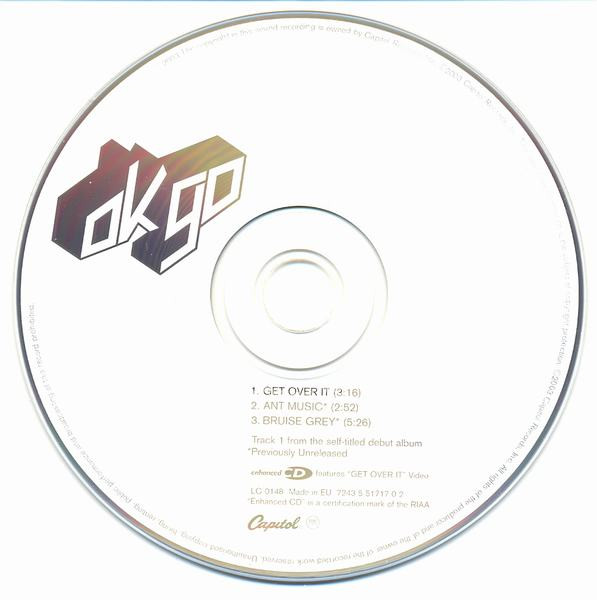 OK Go – Get Over It (2003, CD) - Discogs