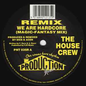 The House Crew - We Are Hardcore / Maniac (Remixes) album cover