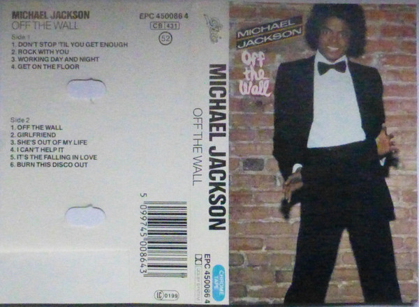 Michael Jackson – Off The Wall (Cassette) - Discogs