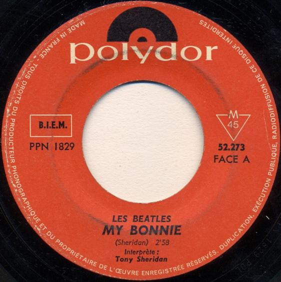 ７インチ☆Tony SHERIDAN \u0026 BEATLES☆My Bonnie U - 洋楽