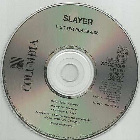 baixar álbum Slayer - Bitter Peace