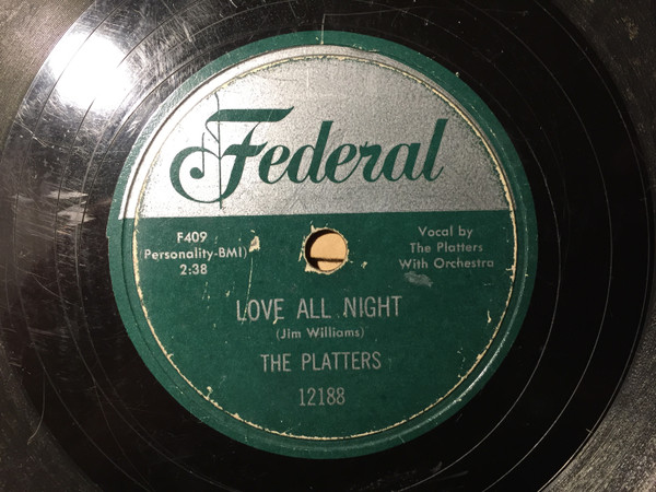 descargar álbum The Platters - Love All Night Tell The World