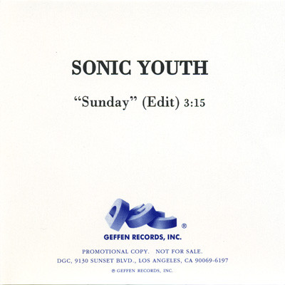 last ned album Sonic Youth - Sunday