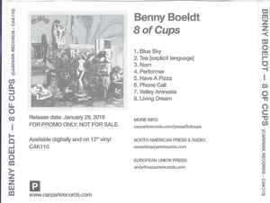 Benny Boeldt - 8 Of Cups album cover