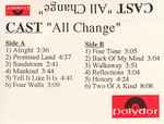 Cover of All Change, 1995, Cassette