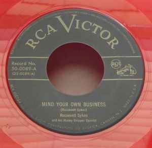 Roosevelt Sykes - Mind Your Own Business album cover
