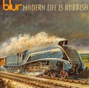 Blur - Modern Life Is Rubbish album cover