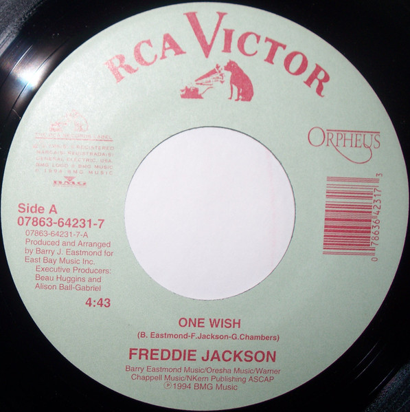 Freddie Jackson – One Wish / This Christmas (1994, Vinyl) - Discogs