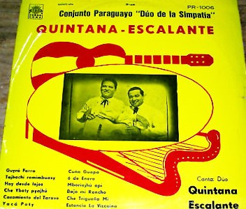 lataa albumi Dúo QuintanaEscalante - Conjunto Paraguayo Dúo De La Simpatía
